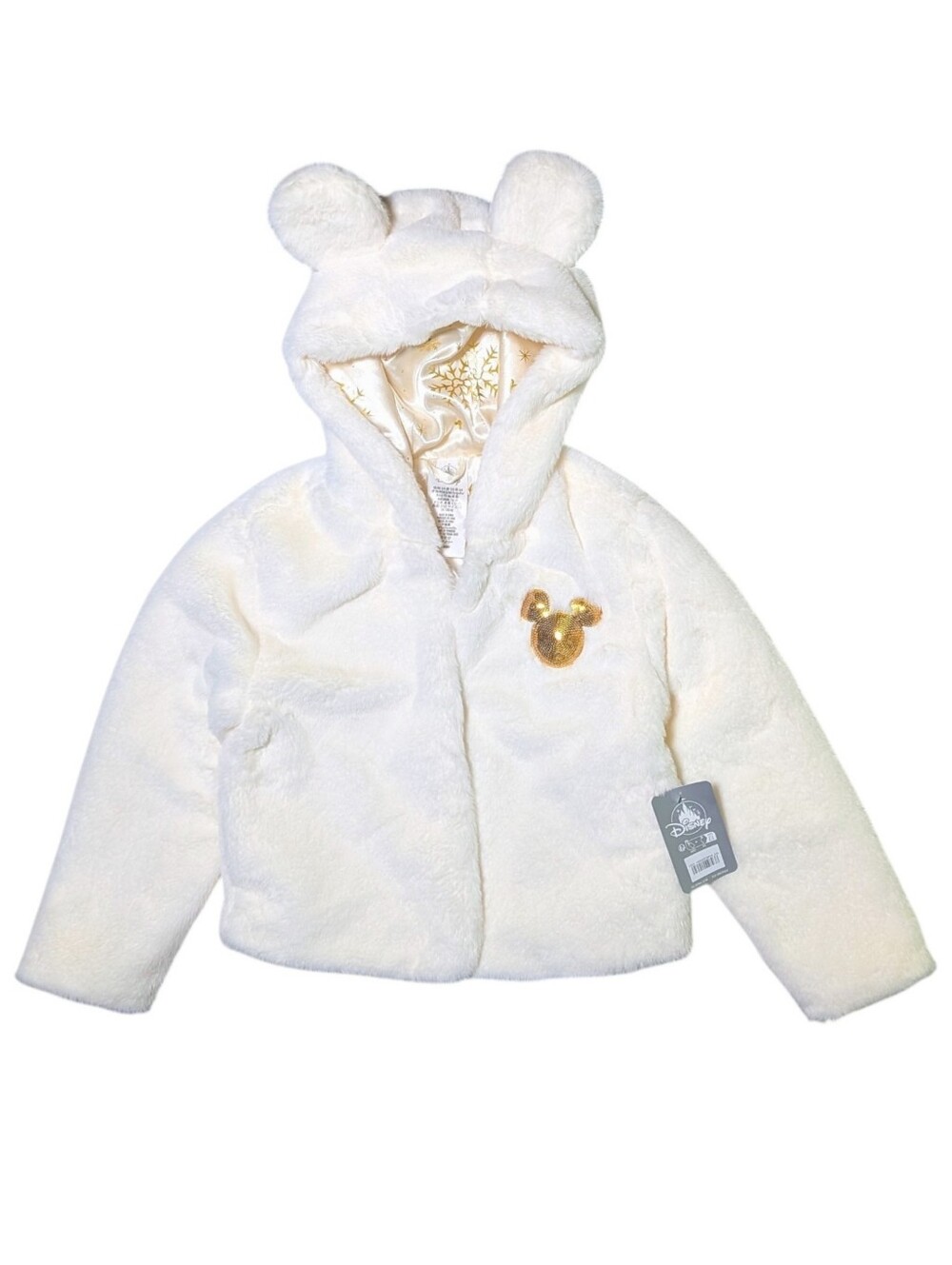 Disney Faux Fur Holiday Jacket